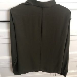 Army green blouse 🌺